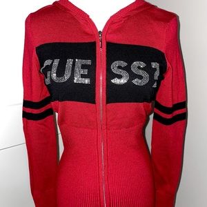 Guess Zip-Up Sweater